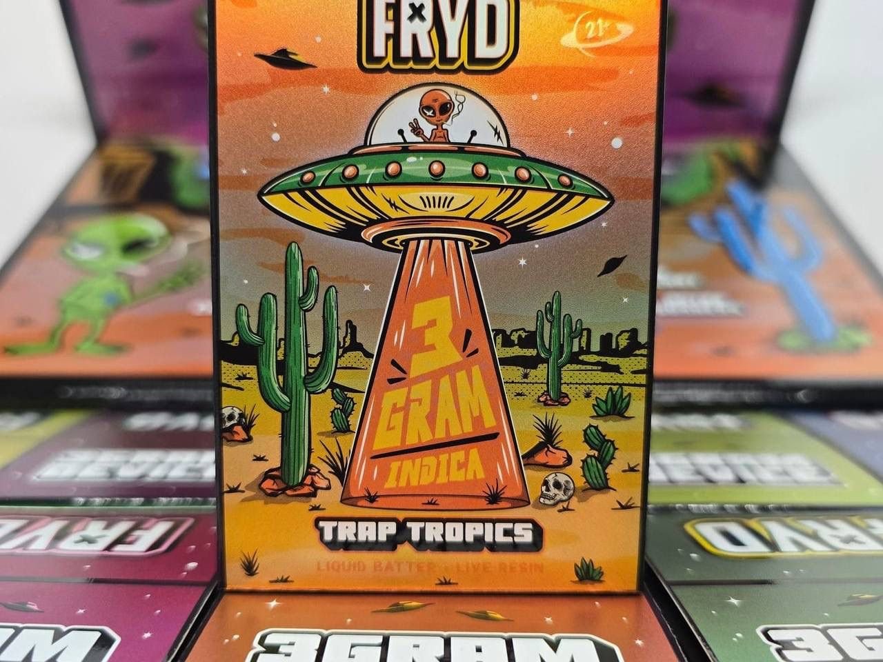Trap Tropics Fryd 3G with Gummies | Authentic Fryd 3G Disposable