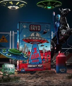 Rocket Pop Fryd 3G with Gummies | Authentic Fryd 3G Disposable