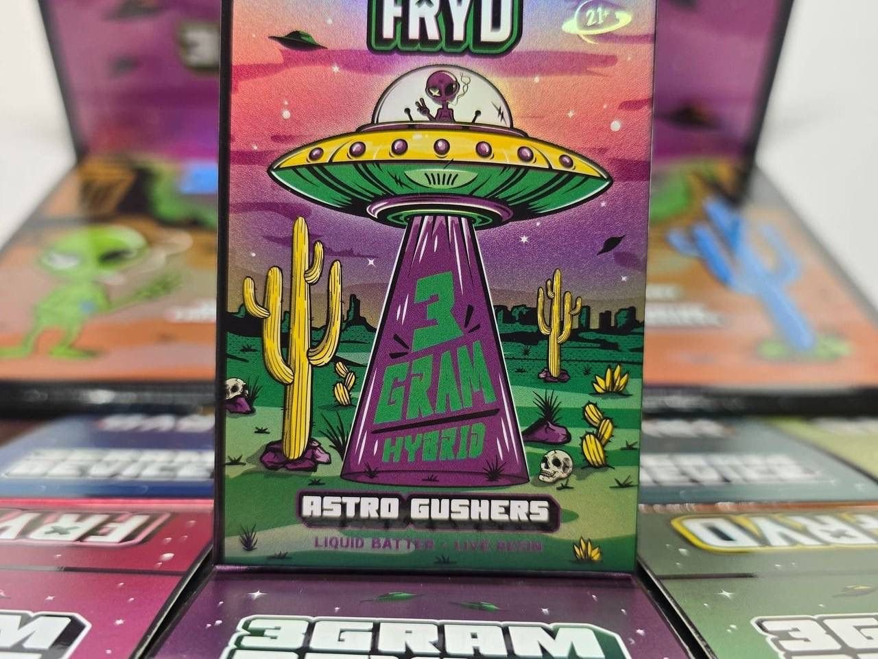 Astro Gushers Fryd 3G with Gummies | Authentic Fryd 3G Disposable