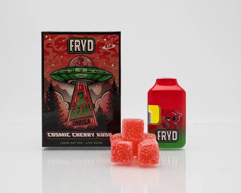 Cosmic Cherry Cola Fryd 3G with Gummies | Authentic Fryd 3G Disposable