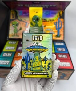 Lunar Lemonheadz Fryd 3G disposable vape with gummies