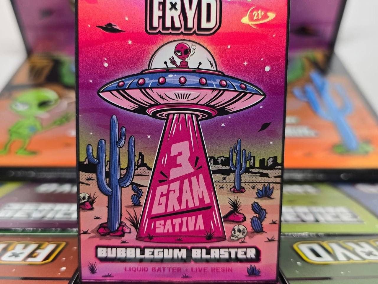 Bubblegum Blaster Fryd 3G with Gummies | Authentic Fryd 3G Disposable