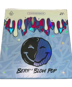 Berry Blow Pop Fryd Liquid Diamonds vape with sweet berry candy flavor and premium extract profile