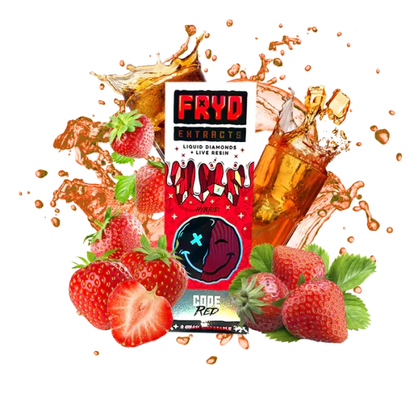 Code Red Fryd Flavor Fryd Extracts Live Resin Vape disposable