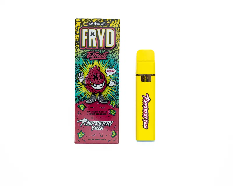 Raspberry Yuzu Fryd Disposable | Authentic Fryd Cart Raspberry Citrus Flavor