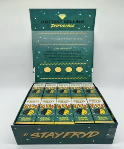 Cactus Cooler Fryd Liquid Diamonds vape with orange citrus tropical flavor and premium extract profile
