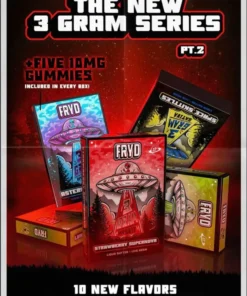 Fryd 3g Disposable Pt2 + Five 10mg Gummies product packaging