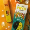 Fryd Extracts Papaya Punch Disposable packaging and tropical papaya flavor details