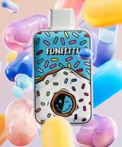 Funfetti Donuts by Fryd premium dessert-inspired Fryd cart flavor with vanilla cake and frosting notes