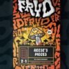 Reese’s Pieces Fryd Magic Mushroom Chocolate Bar in authentic Fryd packaging with premium peanut butter candy-inspired mushroom chocolate
