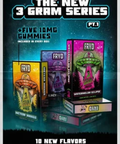 Fryd 3g Disposable Pt1 + Five 10mg Gummies product packaging