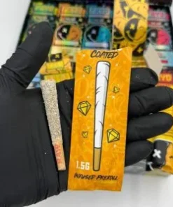 Fryd Extracts Orange Gobstopper With Prerolls Hybrid product packaging and citrus flavor details