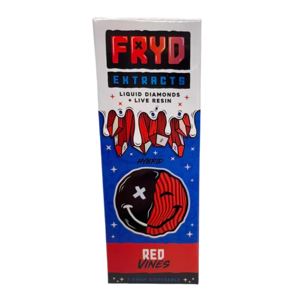 Fryd Extracts Red Vines Disposable (Indica-Dominant Hybrid (60% Indica / 40% Sativa)) - Image 2