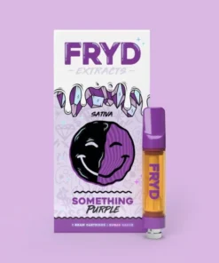 Fryd Something Purple Cart featuring a sweet purple fruit-inspired flavor profile