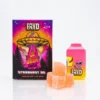 Fryd Starburst OG Disposable 3G Indica product packaging with candy-inspired branding