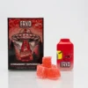 Fryd Strawberry Supernova With Gummies product packaging and strawberry-inspired branding
