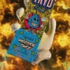 Fryd Unicorn Puke Disposable product packaging with colorful mixed-fruit candy flavor branding