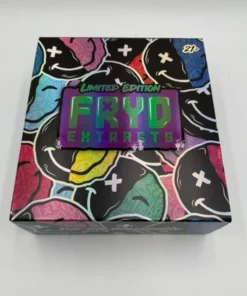 Limited Edition Fryd Extracts Disposable and Infused Joint product packaging